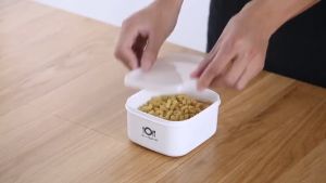 Sealed Food Grade PP Fresh-keeping Box Multifunctional Refrigerator Storage Box Microwave Oven Heating Lunch Box