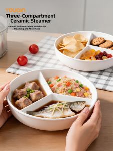 youqin | Baby Food Three Section Steamer Tray