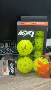 Hộp 3 bóng Pickleball AK-X1 - Bóng thi đấu