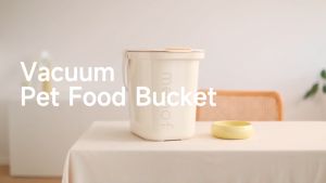 Meoof EssentialSmart Vent Airtight 13L Dry Food Storage Container with Instant Seal & Magnetic Scoop