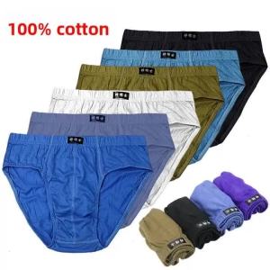 5 Pack Mens Cotton Briefs Underwear - Soft Breathable Boxer Shorts for Men (S-6XL) - Daily Comfort Underpants