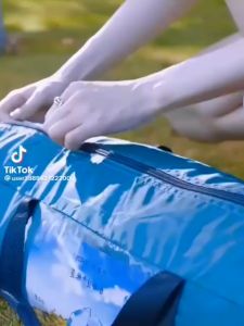 Lều cắm trại Lều phượt du lịch tự bung dành cho 2-4 người chống nước tia bức xạ thông gió 2 chiều