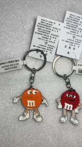 พวงกุญแจเหล็กอย่างดี สามารถห้อยกระเป๋า ห้อยกุญแจได้ Chocolate M&M แท้ 100% 💖พร้อมส่ง💖