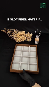 [HAKO] 12 / 24 HIGH QUALITY WOOD JEWELLERY TRAY / JEWELRY / ORGANIZER / RING / EARRING / BRACLET / RANTAI STORAGE