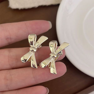 Cool Butterfly Knot Hair Clip Womens New 2025 Forehead Hair Styling Tool Trendy Hair Accessories Alloy Hair Edge Clip