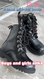 Childrens fashion clothing Martin boots boys girls universal style childrens shoes clothing