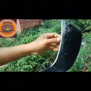 Pacul galvanis Φ195 + Sabit babat rumput tajam anti copot