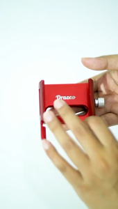 DRACCO Phone holder sepeda motor free bracket dudukan ponsel aluminium aloy premium aksesoris motor