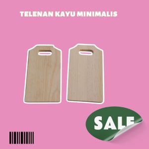 1pcs telenan telenan kayu