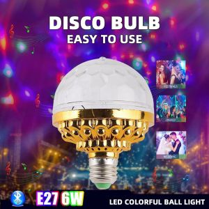 Disco Party Bulb Colorful Party Ball Bulb Karaoke Bulb LED Disco Light Flashing Light Flashing Light Ball 85-265V