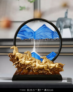 Đồ Trang Trí Bàn Tràn Đầy Sáng Tạo Tranh Cát Bùn Bùa May Mắn Cho Phòng Khách Phòng Làm Việc Công Ty Khai Trương Quà Tặng Cao Cấp