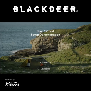 BLACKDEER x ABJL 2-Person Shell Tent by Jake Lah |Ultralight DAC Pole |Shelter&Tent |3.96kg| PU1500mm Flysheet