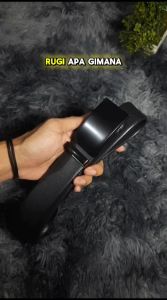 Ikat Pinggang Pria Leather PU / Sabuk Pria Bahan PU Fashion Belt