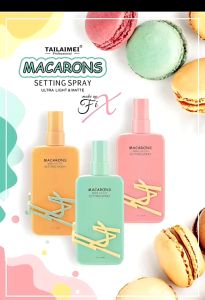Tailaimei macaroons setting spray ultra light & matte makeup