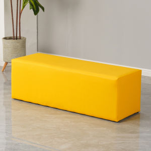 Living Room Bedroom Creative Home Use Shoe Bench Sofa PU Pad Storage Long Bench Bedside Stool Extendable Matching Splicing