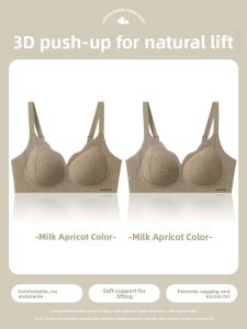 Push-up Shaping Underwire Bra with Side Support and Soft Cups