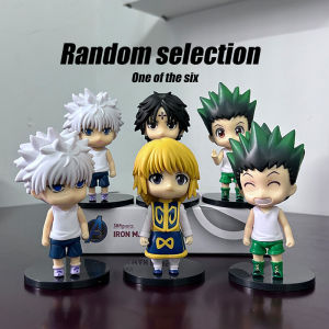 Hunter x Hunter Action Figure Toys PVC Cartoon Jay Flix Hisoka Kurapika Model Animation Doll Toys Kid Gift Random 1Pc
