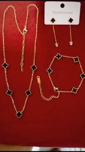 Set Perhiasan Titanium WANITA  DEWASA TERKINI ANTI KARAT DAN ANTI LUNTUR