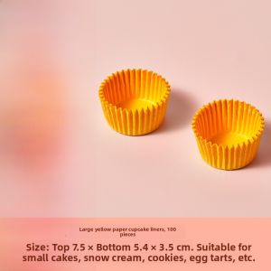 Disposable High Temperature Resistant Baking Paper Cups Mini Cake Muffin Paper Holder Kitchen Cooking Tools for BBQ And Baking