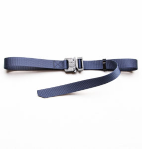 Functional Snake Buckle Canvas Belt Mens Youth Trendy Workwear Belt Buckle Thin Fabric Leather Belt Womens Fashion Accessory