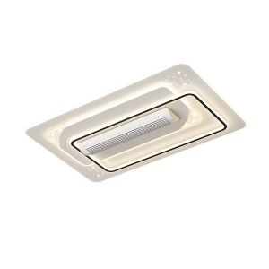 smeou | LED Bladeless Ceiling Fan Light Integrated