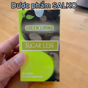 Viên uống Hạ Đường Huyết Tiểu Đường (Từ MỸ) Sugar Less giảm biến chứng đái tháo đường. Lọ 60 viên