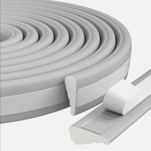 Self adhesive sealing strip for household wedge doors and windows high-density door gap filler silent foam tape sealing