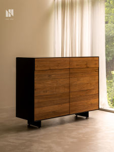 NONG HOME | Minimalist Solid Wood Storage Cabinet