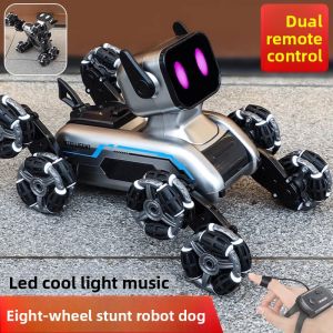 JJRC | Xe Điều Khiển Từ Xa Hình Chó Robot 8 Bánh