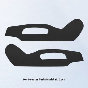 For 6-Seater Tesla Model YL/Model Y Juniper Front Seat Side Kick Pads Model 3 Highland Seat Panel Protection Pads 2pcs