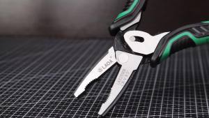 LAOA | LAOA 2PCS Pliers Set 8.5 Inch Combination Pliers 8 Inch Diagonal Nose Pliers Triple-Boost Labor-Saving for Wire Cutting