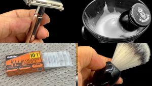 Shaving Brush - For Lathering Whitebeards Shaving Soap or Cream