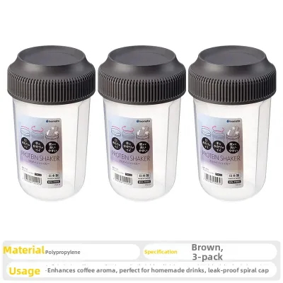 AMW | Portable Fitness Protein Shaker Bottle