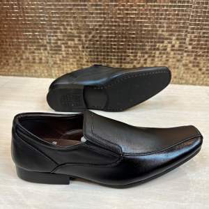 รองเท้าผู้ชายแบบสวมโลฟเฟอร์หนังแท้ 100% A2 มี2 สี พื้นเย็บทั้งคู่ ซับหนัง