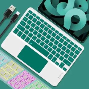 Backlit Bluetooth Keyboard with Touchpad For iPad 11th 2025 A16 Air 13 Air11 M3 2025 Pro 11 Touch Keyboard For Samsung A9 S10