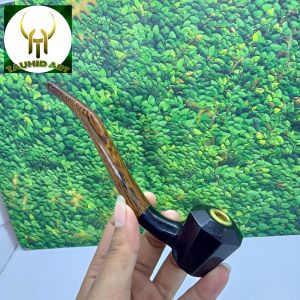 once cangklong kayu kelor hitam kombinasi kelor Jawa motif piramid F46