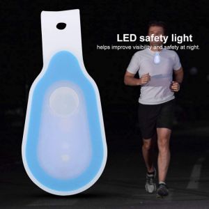 Camping Portable Led Safety Light Hands-free Lamp Multifunctional Warning Night Safetylight For Running Strong Magnetic Clip