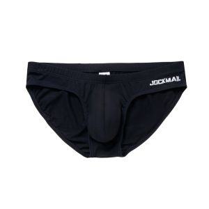 JOCKMAIL | Quần Lót Tam Giác Thấp Thời Trang Màu Sắc Đơn Sắc Với Túi Phụ Thêm