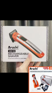 Alat Mesin Cukur Rambut Kabel Arashi Cas Ulang /alat potong rambut Portable / Alat Cukur Cas Ulang