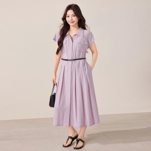 Casual Commute Slimming Pleated Dress