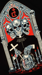 DGRAVE CREATIONS TRANSMORTEM BLACK T-SHIRT