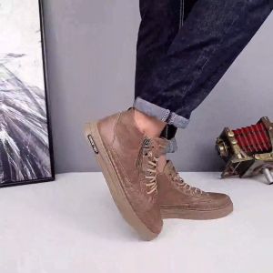 Waterproof & Anti-Slip Martin Boots: High Top Loafer Shoes for Men