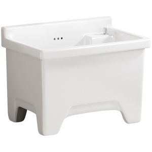 WEILANJINGDIAN | Splash-Prevention High-Back Mop Basin