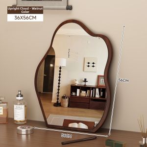 FWTDF | Retro Style Makeup Mirror Cloud Decorative Wall-Mounted Desktop