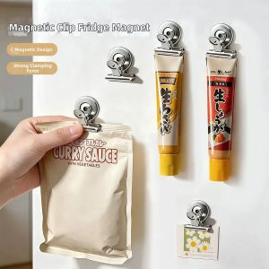 HALEXIONG | Magnetic Food Clip Metal Round