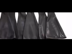 60cm Sarung Tangan Gloves Alkali Chemical Resistant & Industrial Acid Rubber Latex