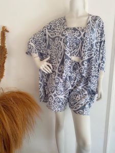 setelan Tie Dye Kemben Outer pendek Rayon PernikBali