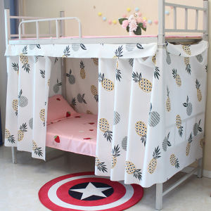 Rèm Giường Hoạt Hình Chống Bụi Cho Ký Túc Xá Sinh Viên Rèm Chắn Ánh Sáng Giường Trên Và Giường Dưới Rèm Cửa Đơn Dùng Chung