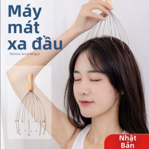 DIANJIXIONG | Công Cụ Massage Da Đầu 5 Chân Giúp Thư Giãn Huyệt Đạo