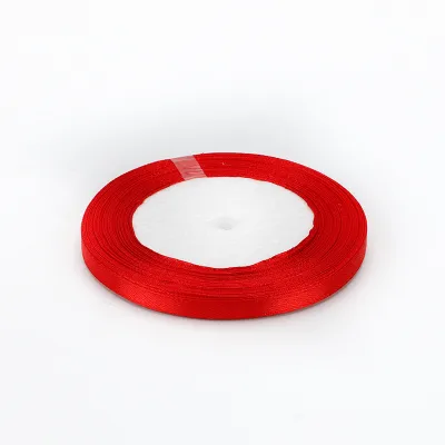 Red Ribbon Handmade Wedding Red Ribbon Ribbon Packaging Tape Cake Ribbon Car Red Ribbon Ribbon Polyester